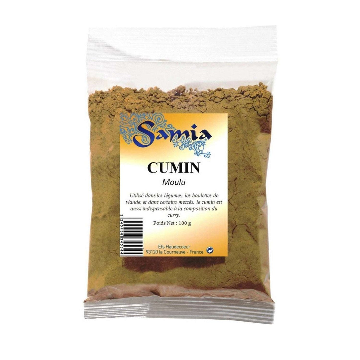 Cumin moulu 100g de Samia - épices ароматк.