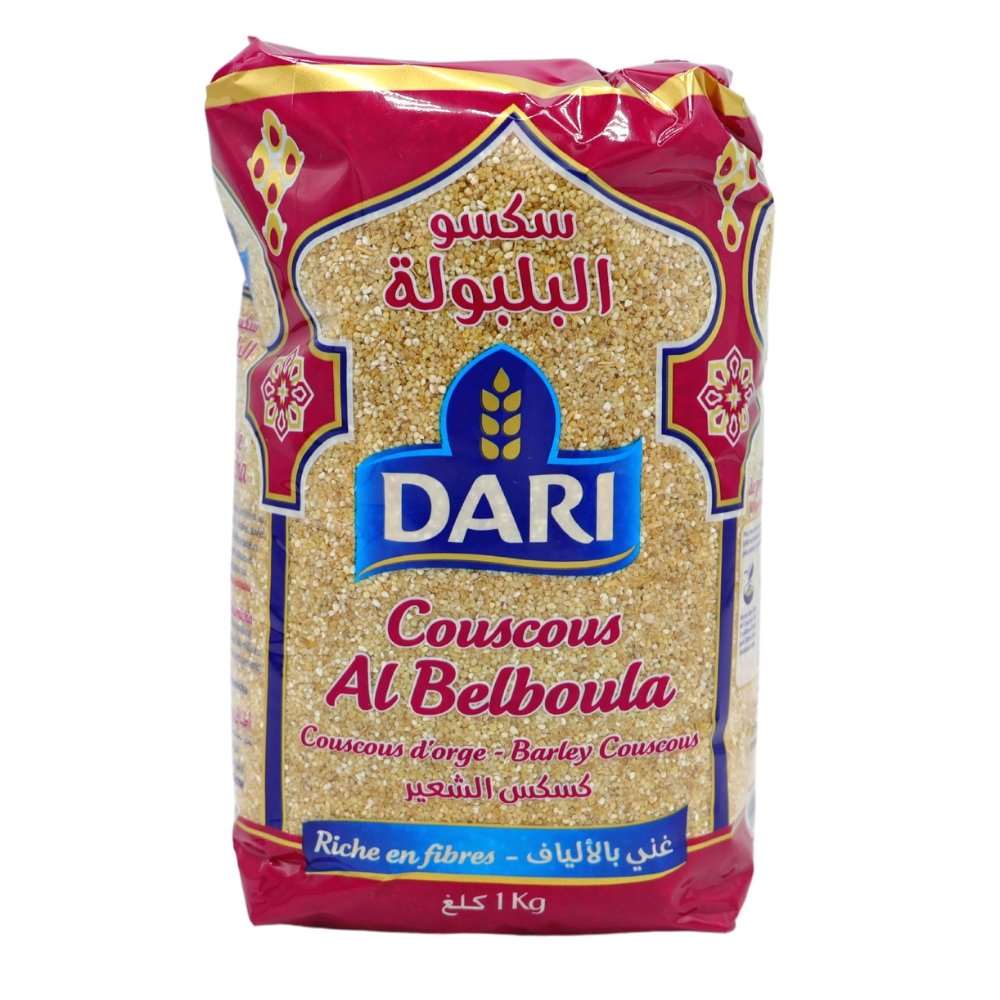 Couscous Dari Al Belboula 1kg emballage.