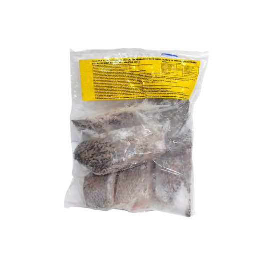 Merou coupe avec tête, sachet 1kg