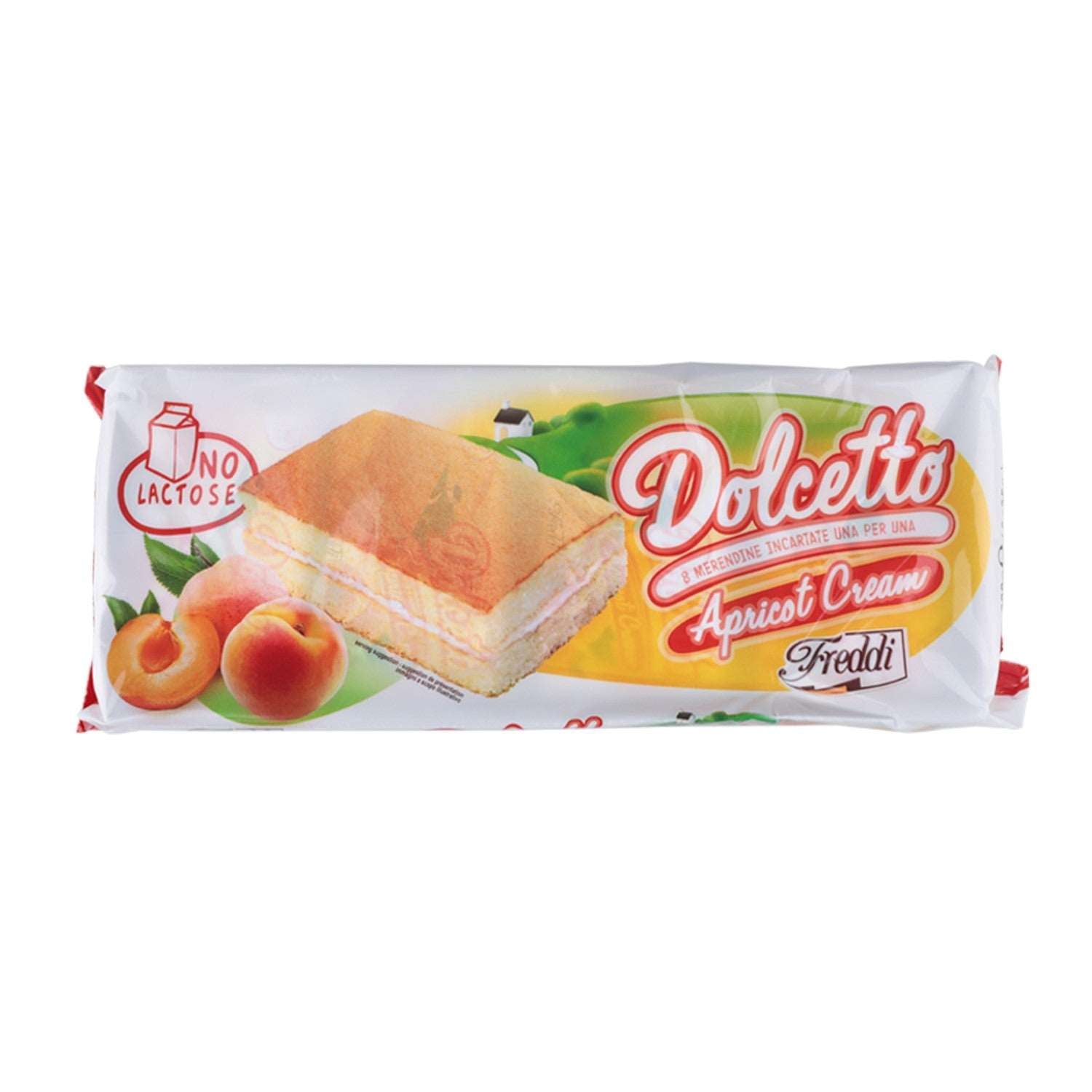 Gâteaux Dolcetto abricot 200g en paquet