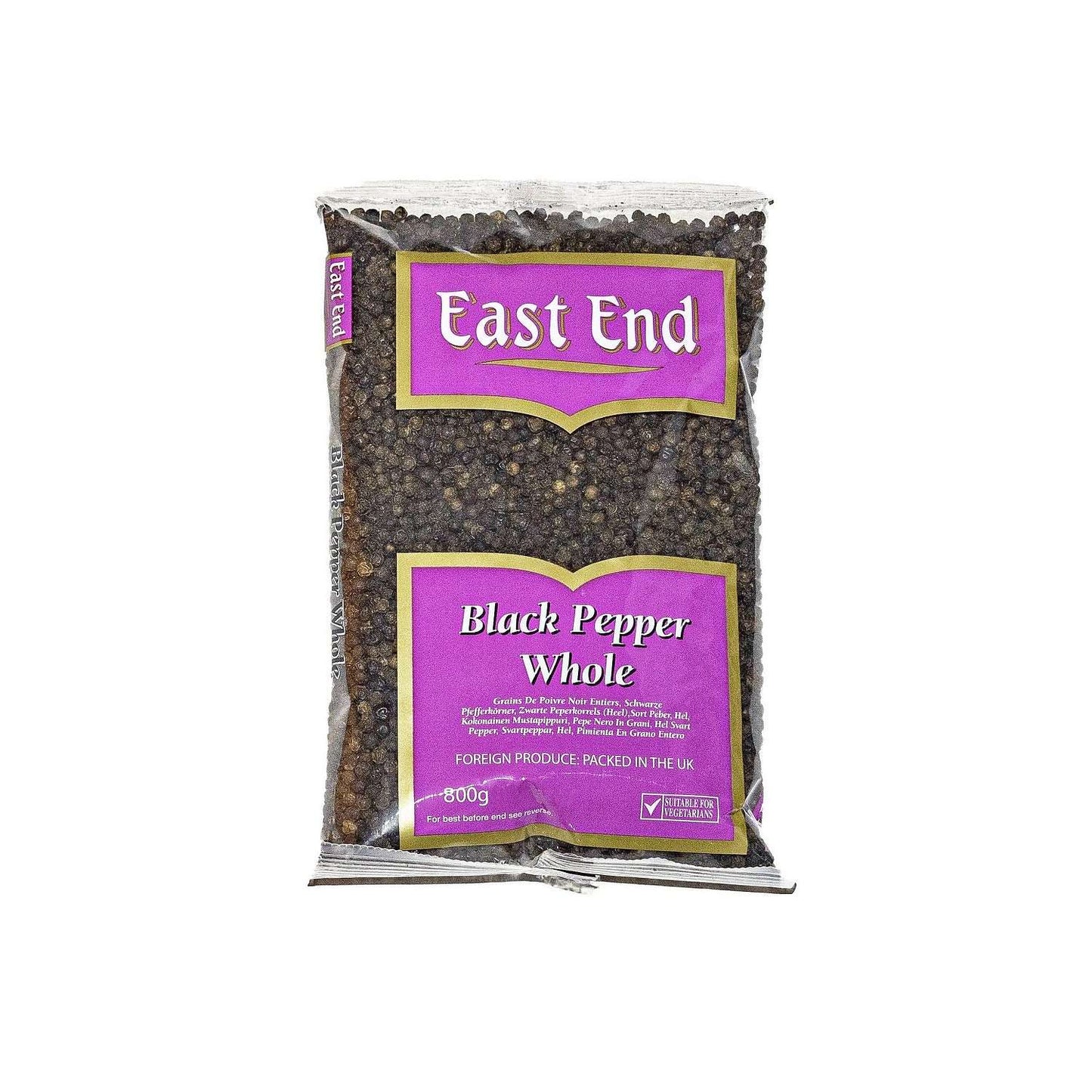 EAST END POIVRE NOIR EN GRAIN 800G