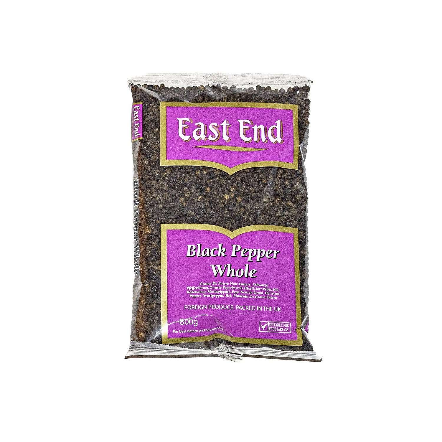 EAST END POIVRE NOIR EN GRAIN 800G