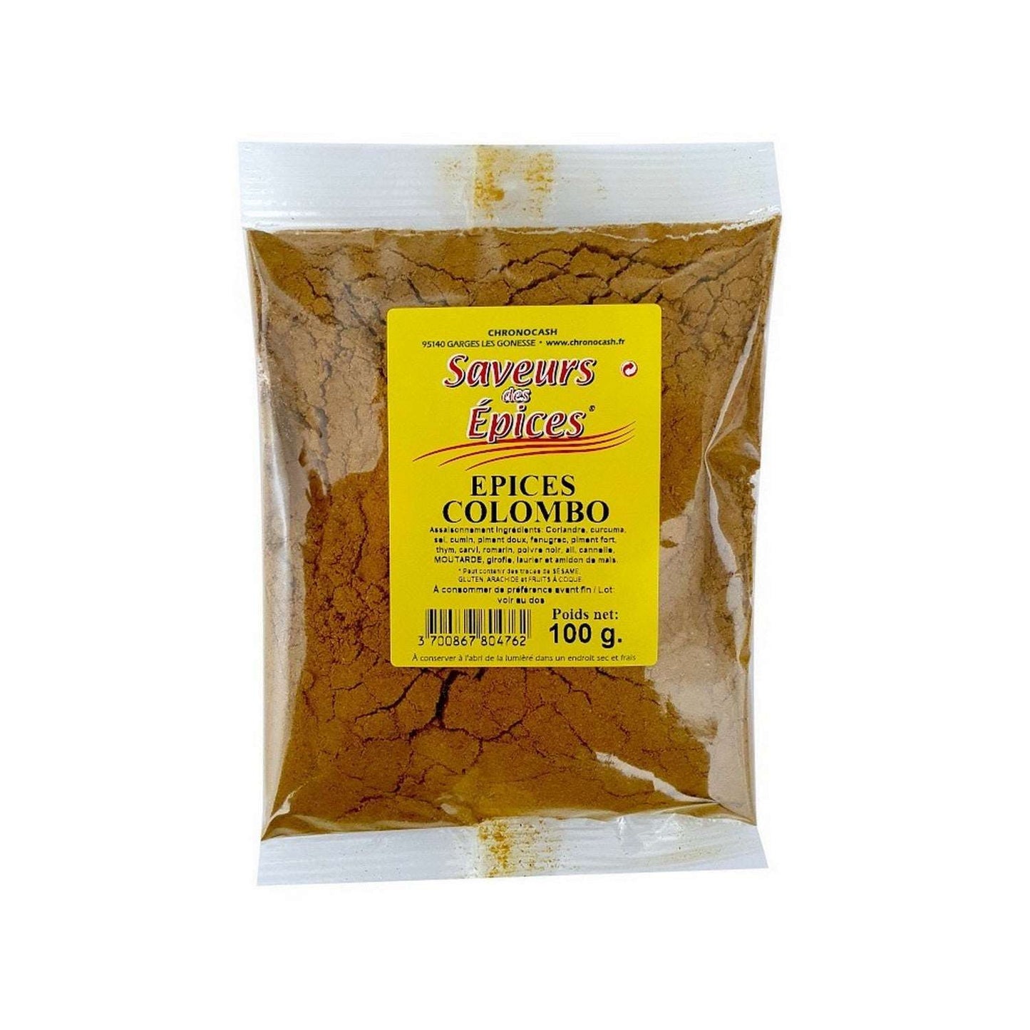 Épices Colombo 100g Saveurs Épices