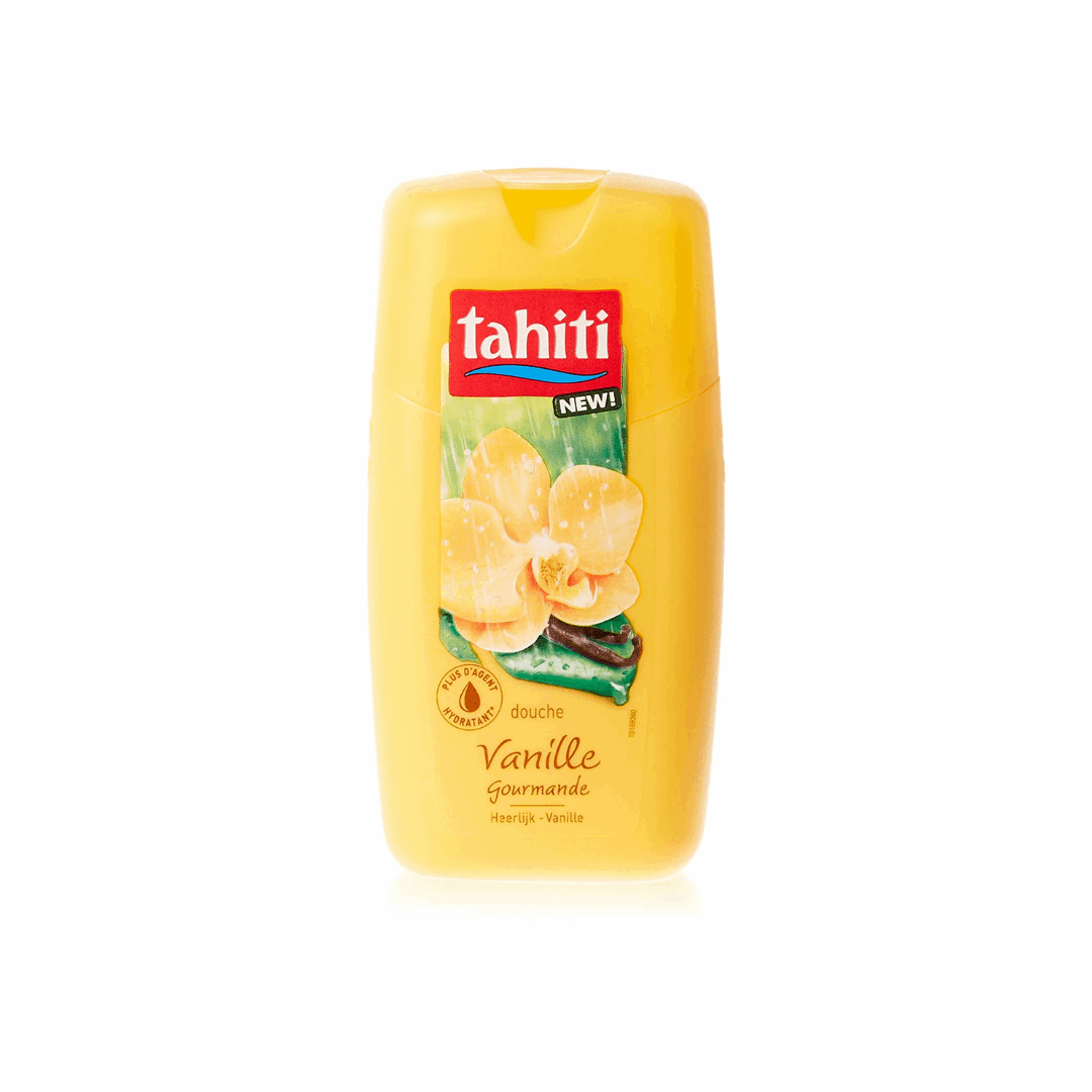 Gel douche Tahiti Vanille 250ml soins corps.