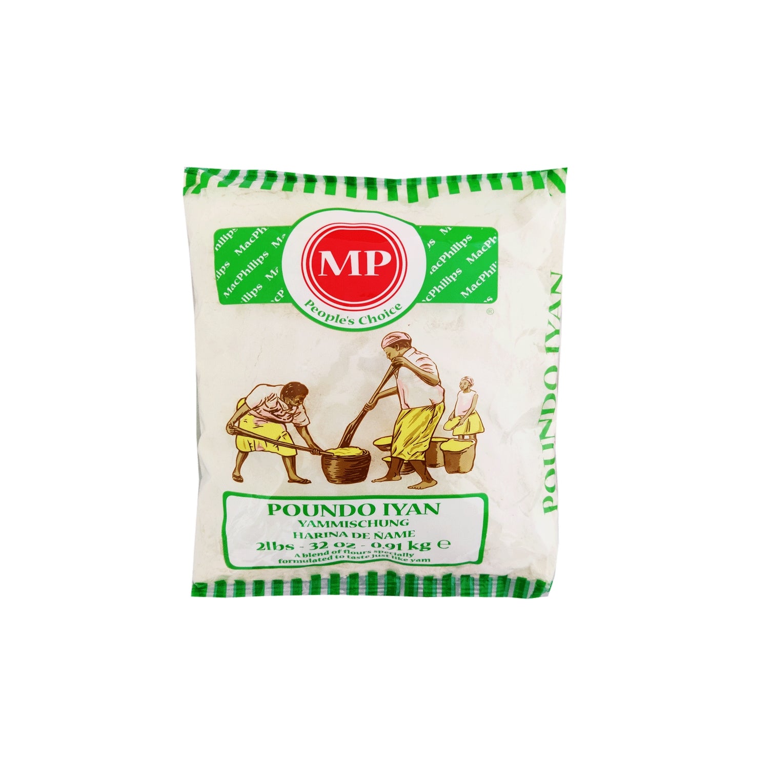 MIP FARINE D'IGNAM POUNDO IYAN 910G | HALAL FRAIS | ACHAHADA