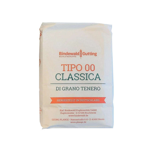 Farine de blé type 00, 1kg sachet.