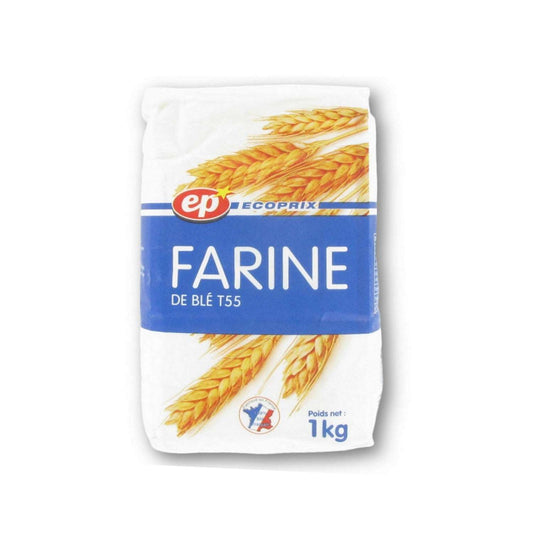 Farine de blé T55 EP 1kg emballage
