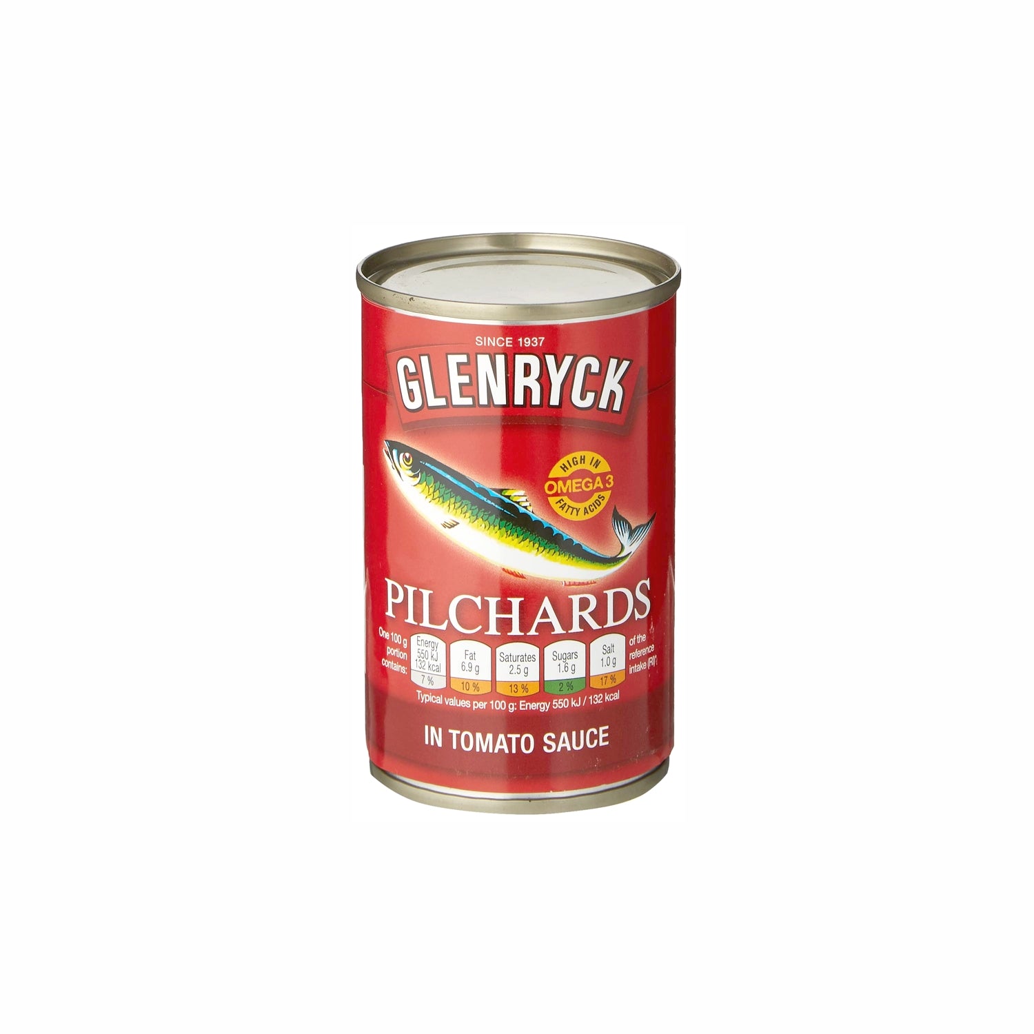 Conserve de pilchards à la sauce tomate