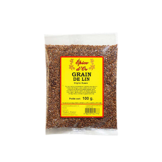 Graines de lin bio 100g Épice d'Or