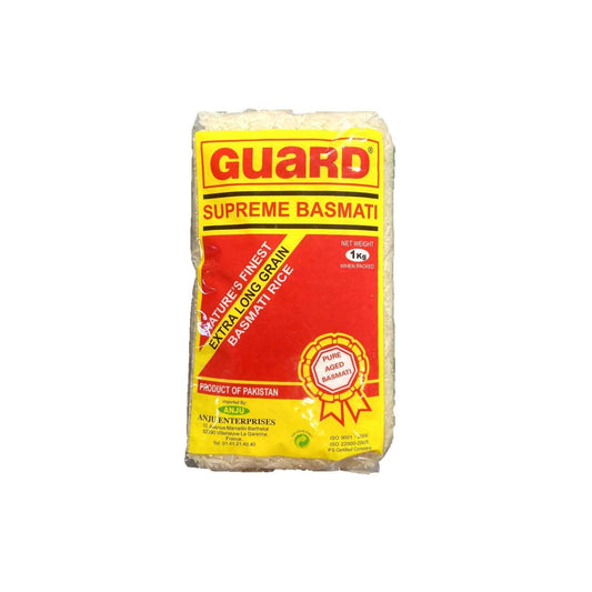 Riz basmati GUARD 1kg, doux et savoureux.