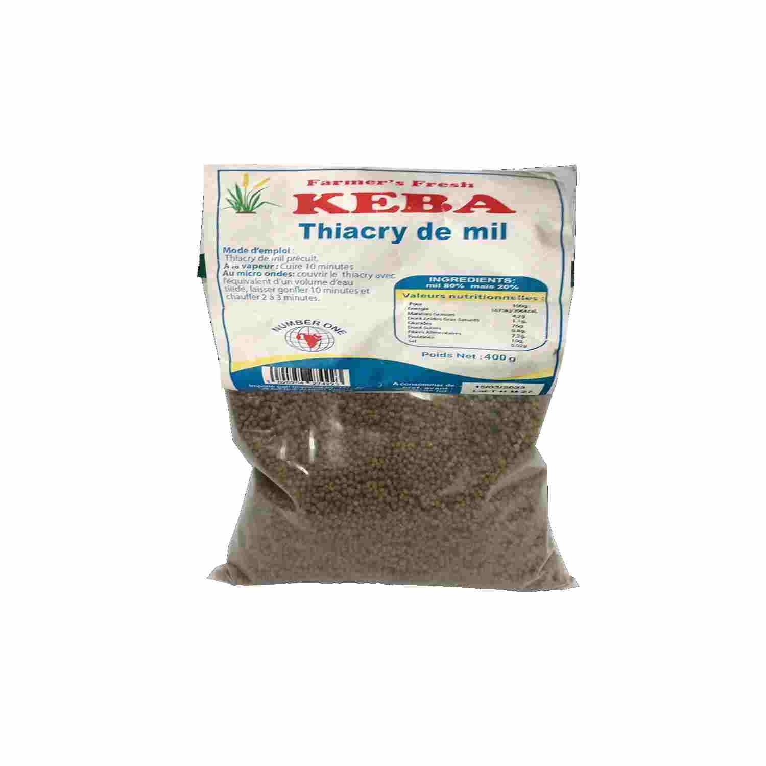 KEBA THIACRY couscous Mil 400g emballage