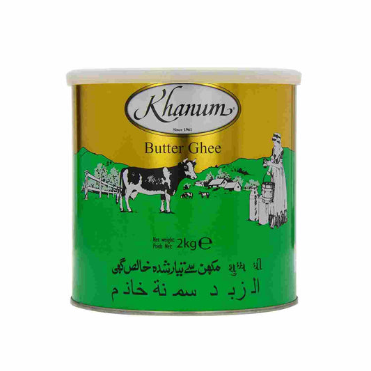 KHANUM beurre ghee 2kg premium alimentaire