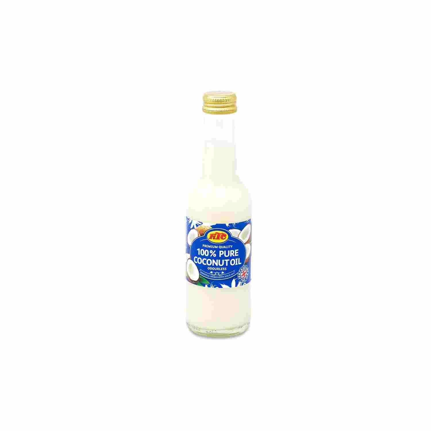 Huile de coco pure KTC, 250ml sans odeur