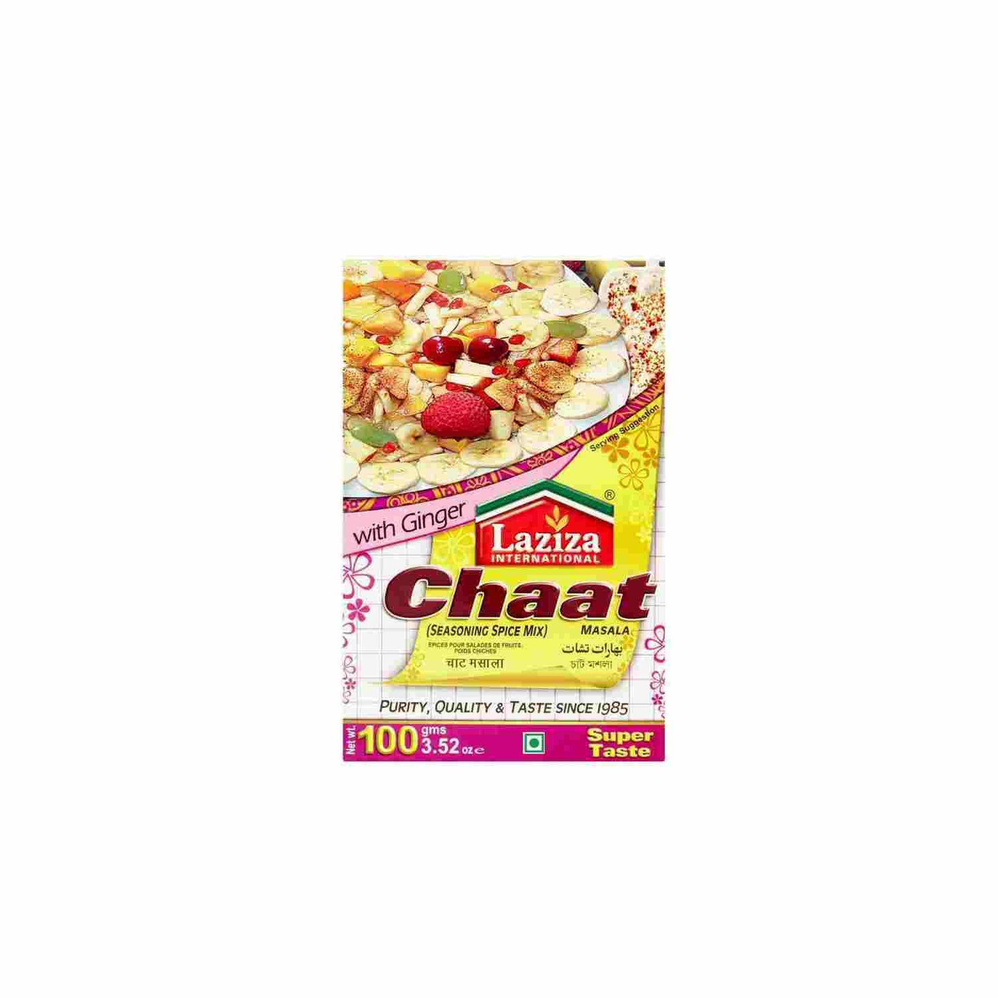 LAZIZA Chaat Masala 100g épices indiennes