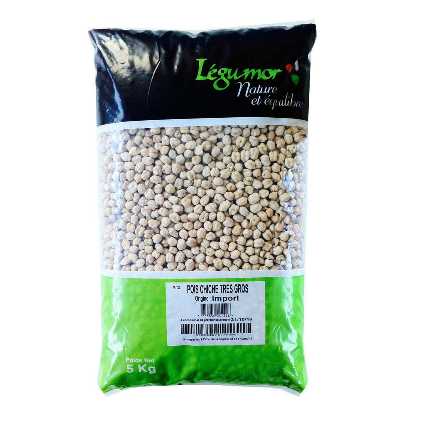 Pois chiches gros cal 40/42 en 5kg