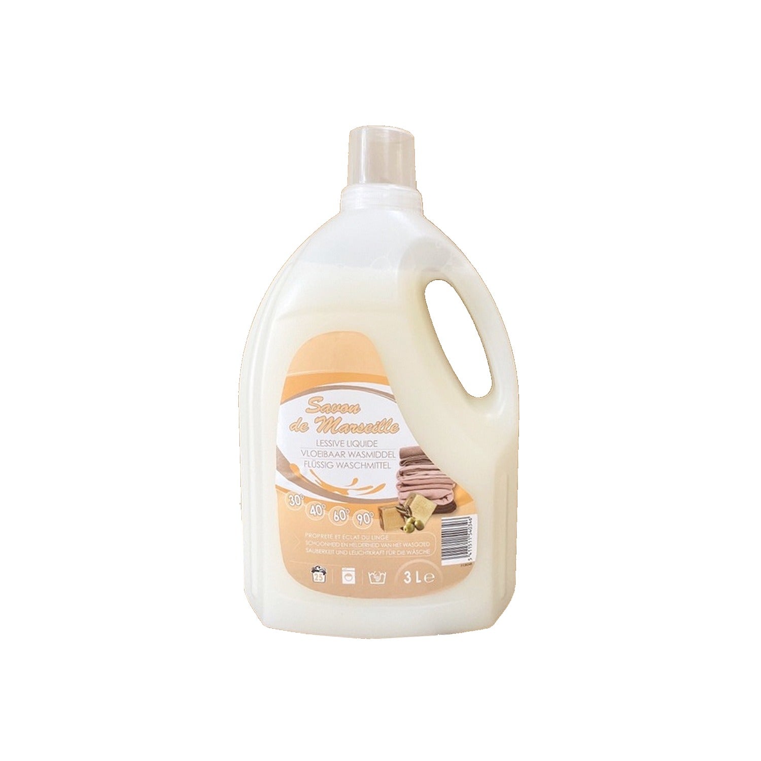 Lessive liquide savon de Marseille 3L