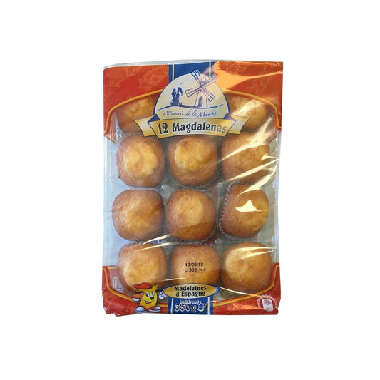 Madeleines d'Espagne en barquette de 350g