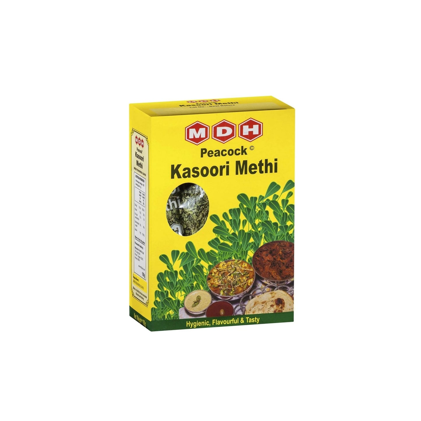 MDH Kasoori Methi épices 100g paquet