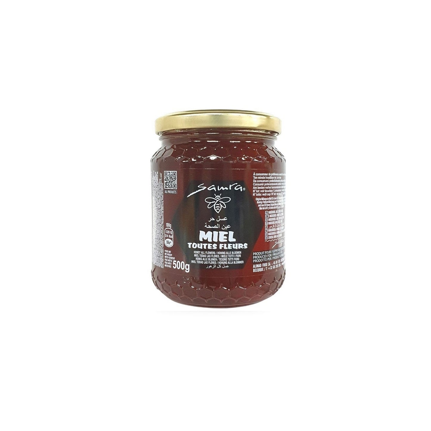 miel toutes fleur de la marque Samra 500g