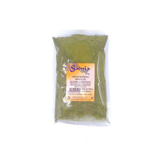 molokheya moulu feuille corette moulue samia 500g