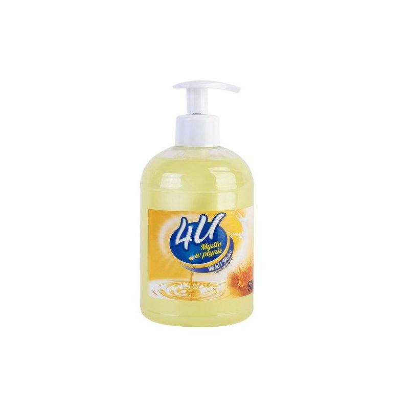 Lave-main 4U 500ml pour hygiène quotidienne.