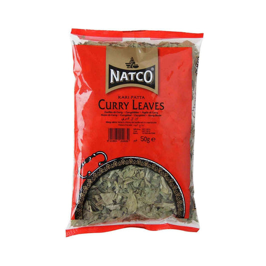 Feuilles de curry Natco 50 g épices