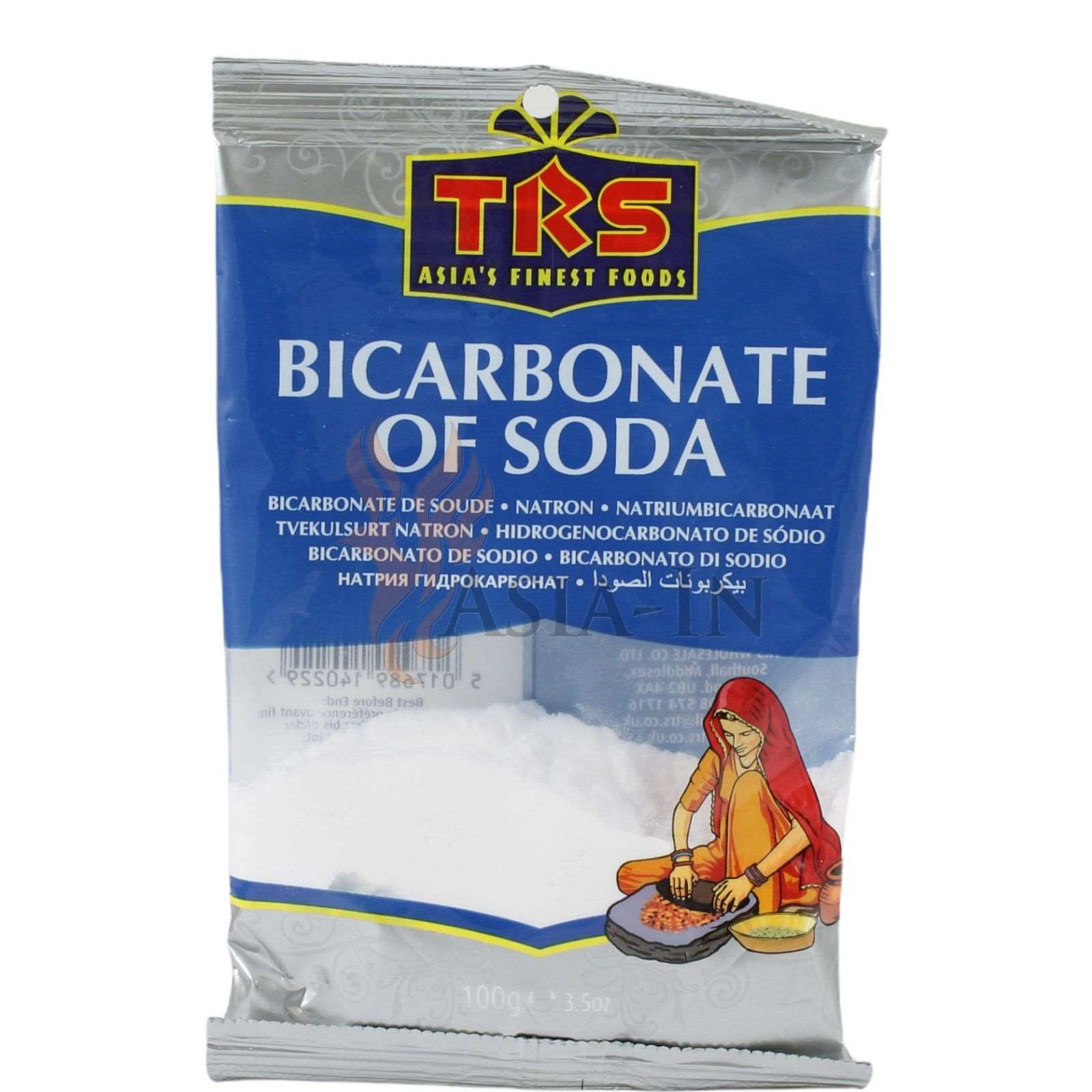 Bicarbonate de soude 100g TRS, indispensable cuisine et ménage, haute qualité pour pâtisserie, nettoyage naturel, livraison rapide, produit polyvalent