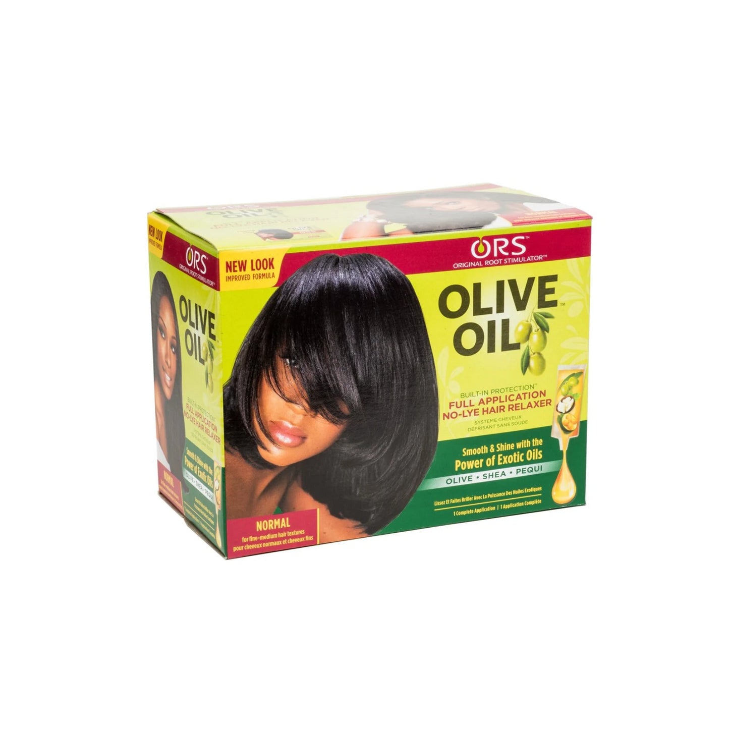 Kit défrisant cheveux normal huile d'olive