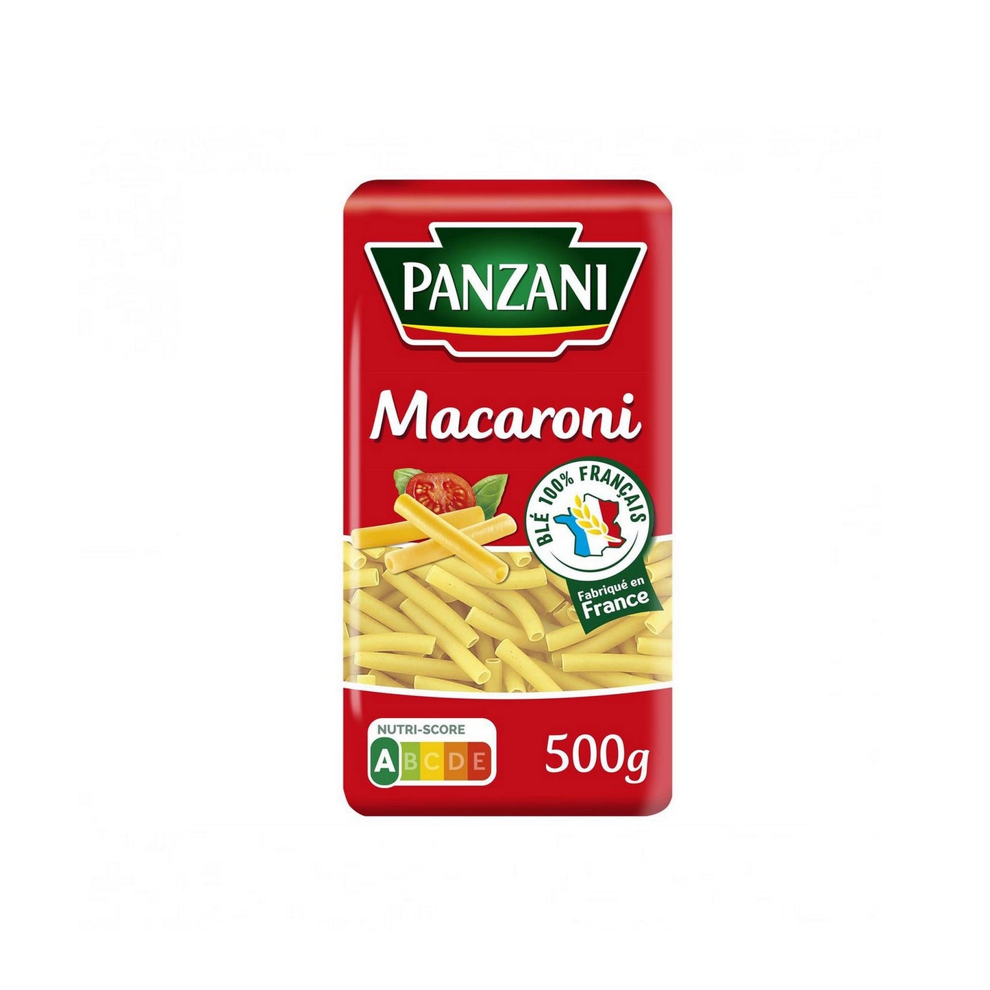 Macaroni Panzani 500g, pâtes de qualité