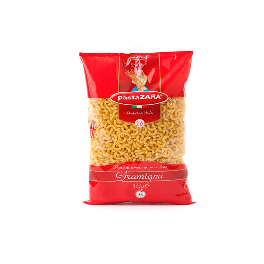 Pâtes Gramigone Rigato PASTAZARA 500g