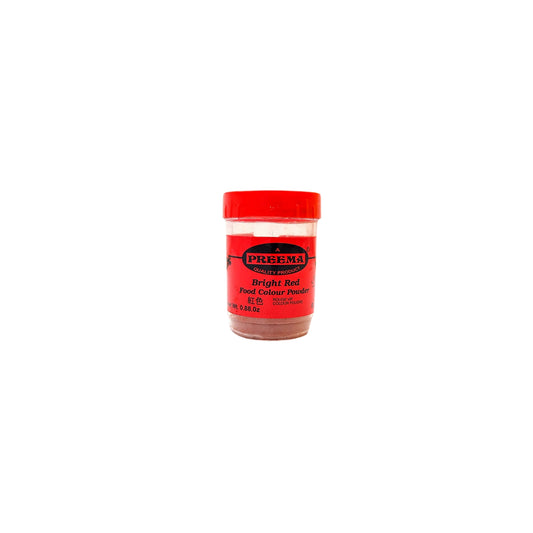 Colorant alimentaire PREEMA rouge 25g