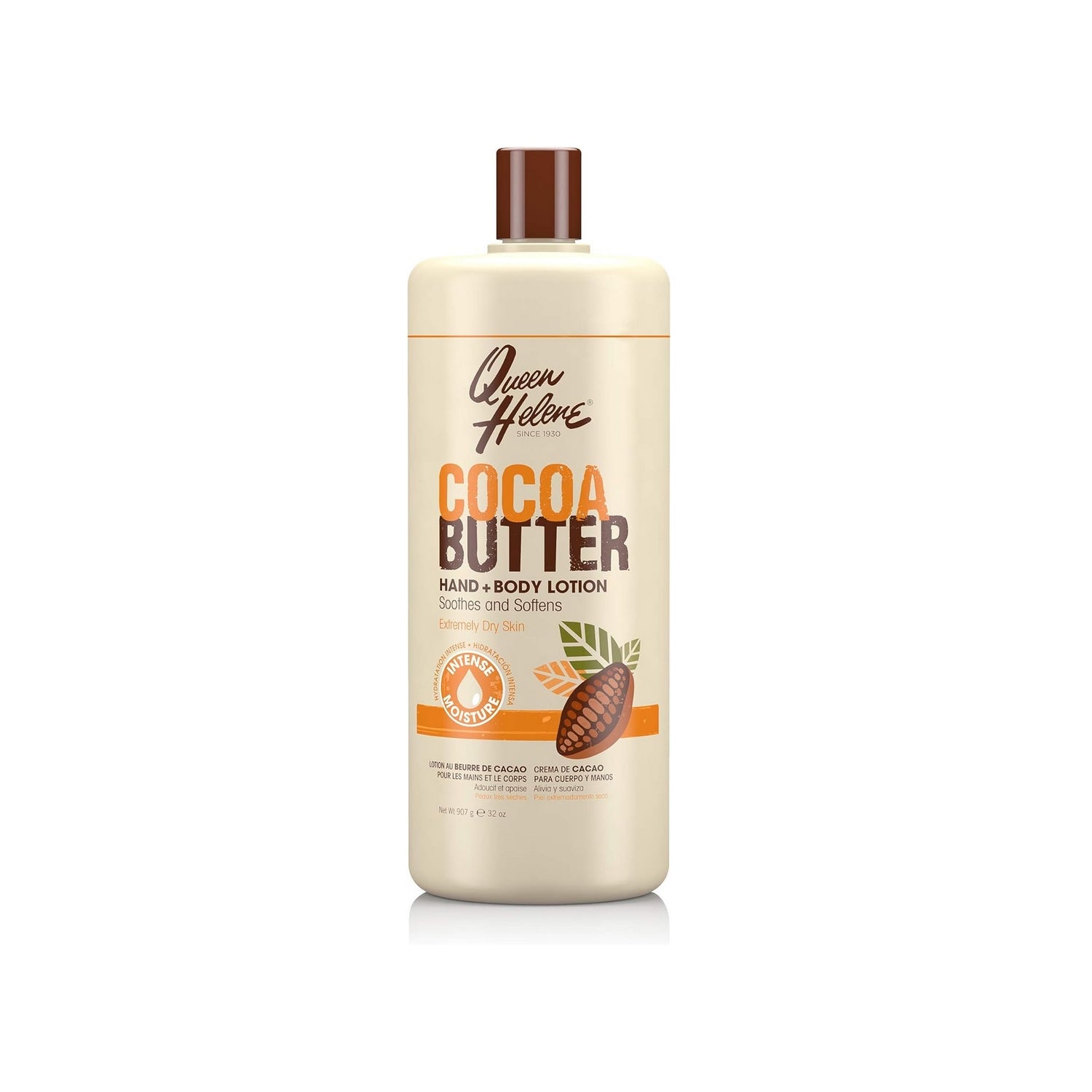 queen helene lotion pour main et corps au beurre de cacao 907g