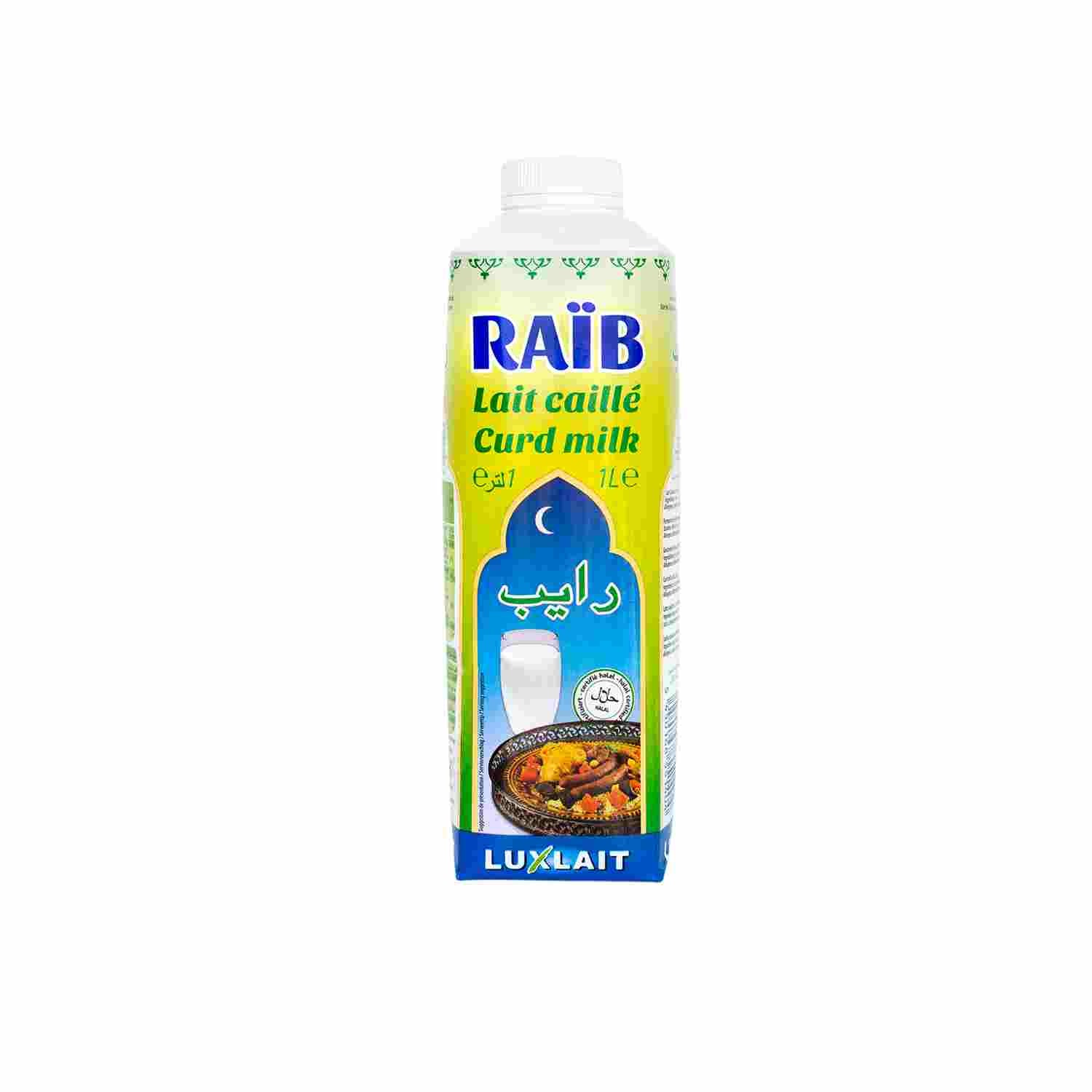 Lait Caillé Raib Tetra 1L - Produits Laitiers