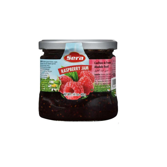 CONFITURE DE FRAMBOISE 400G SERA