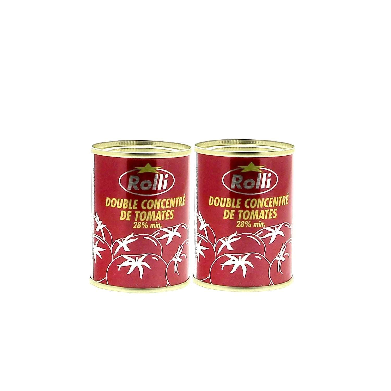 Double concentré de tomate Rolli 2x140g