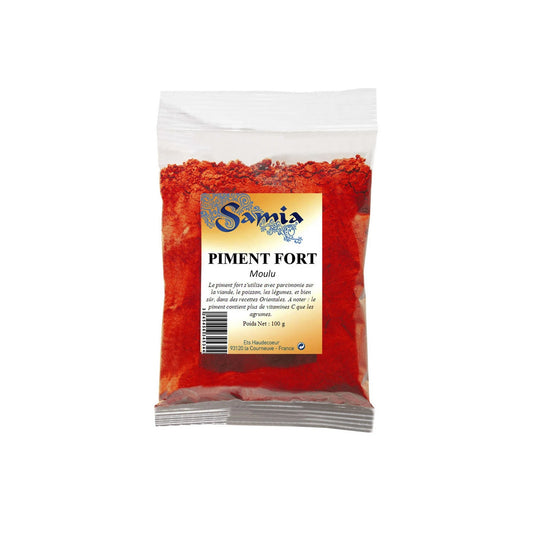 Épice piment fort moulu Samia 100g