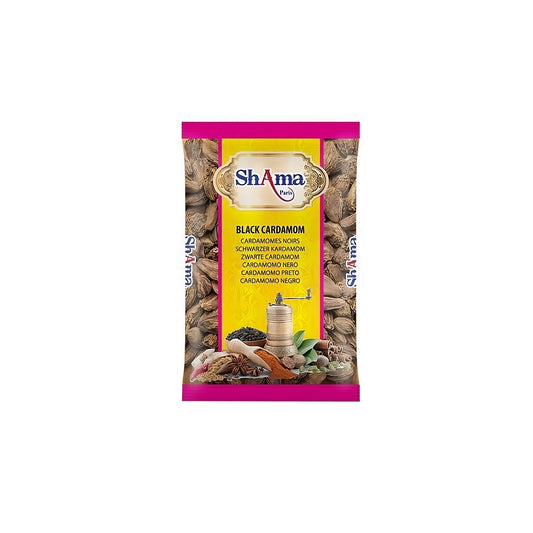 SHAMA Black Cardamom épices 50g sachet