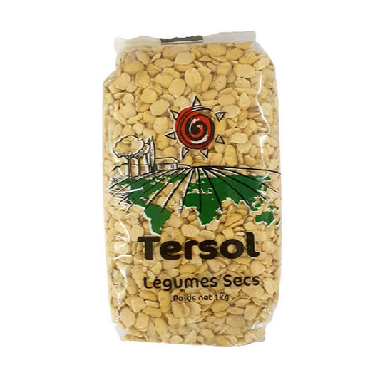 Fèves décortiquées Tersol 1kg légumineuses