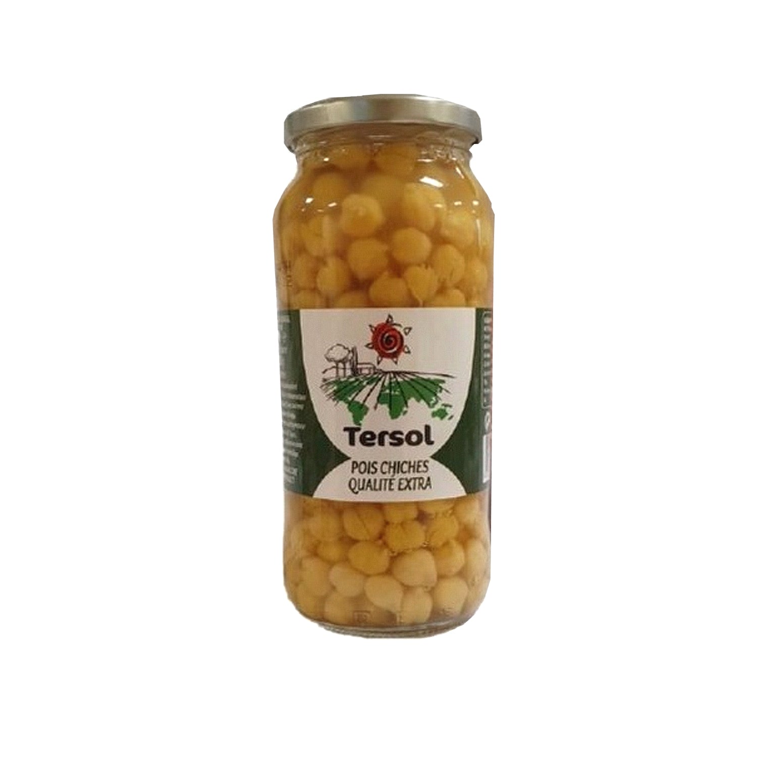 Bocal de pois chiches TERSOL 570g