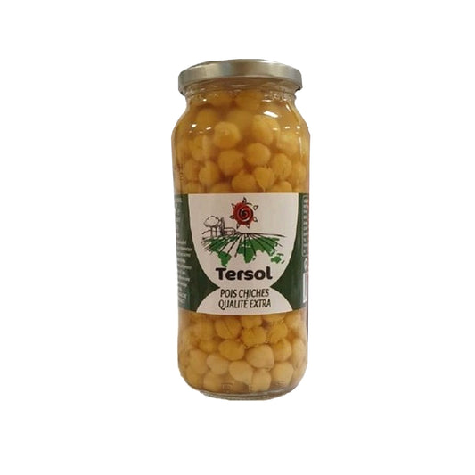 Bocal de pois chiches TERSOL 570g