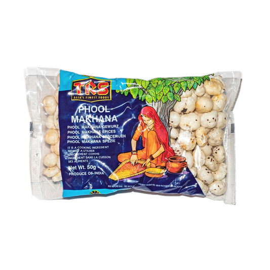 TRS Phool Makhana 50g, snack sucré santé.