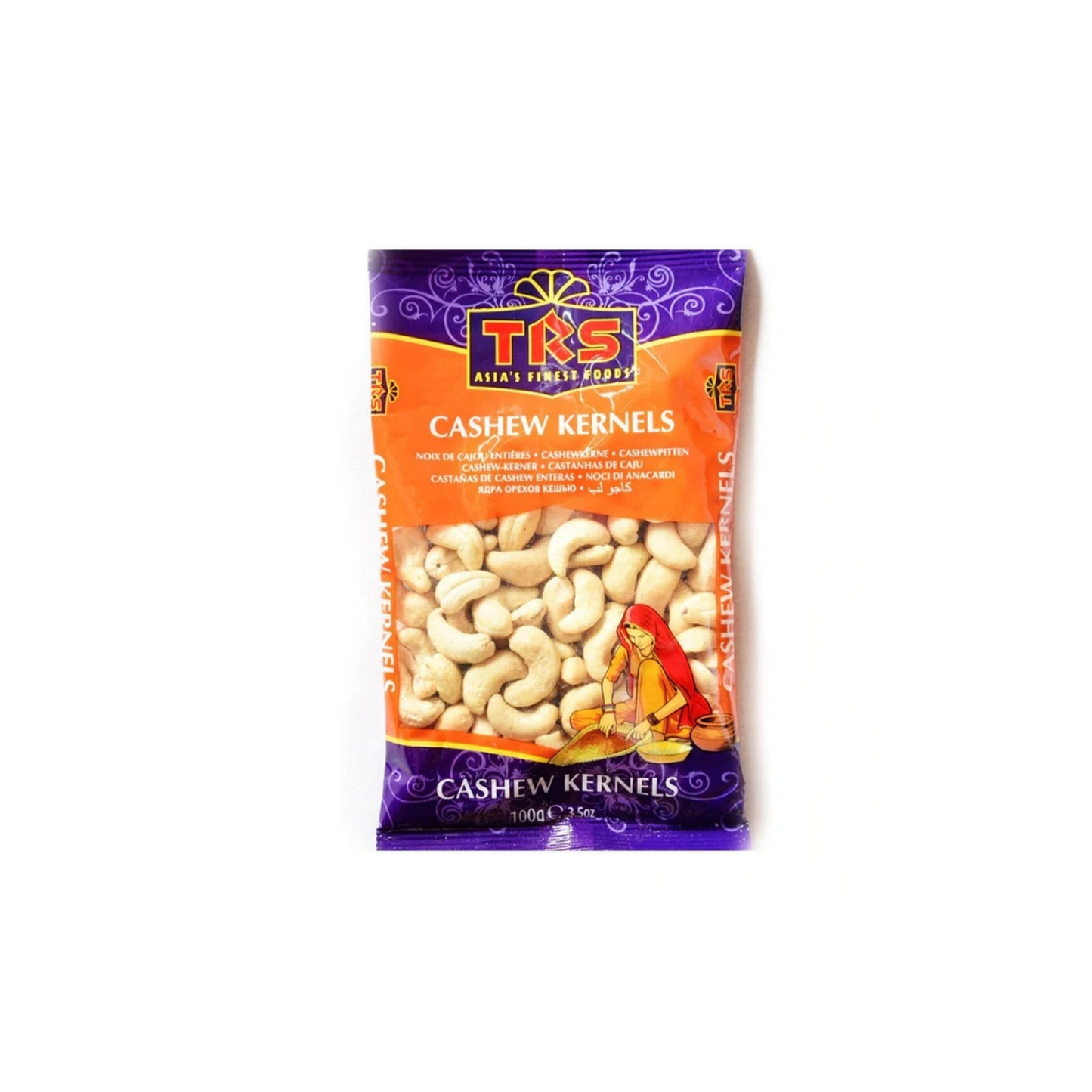 TRS Cashew Kernels 100g - Fruits secs