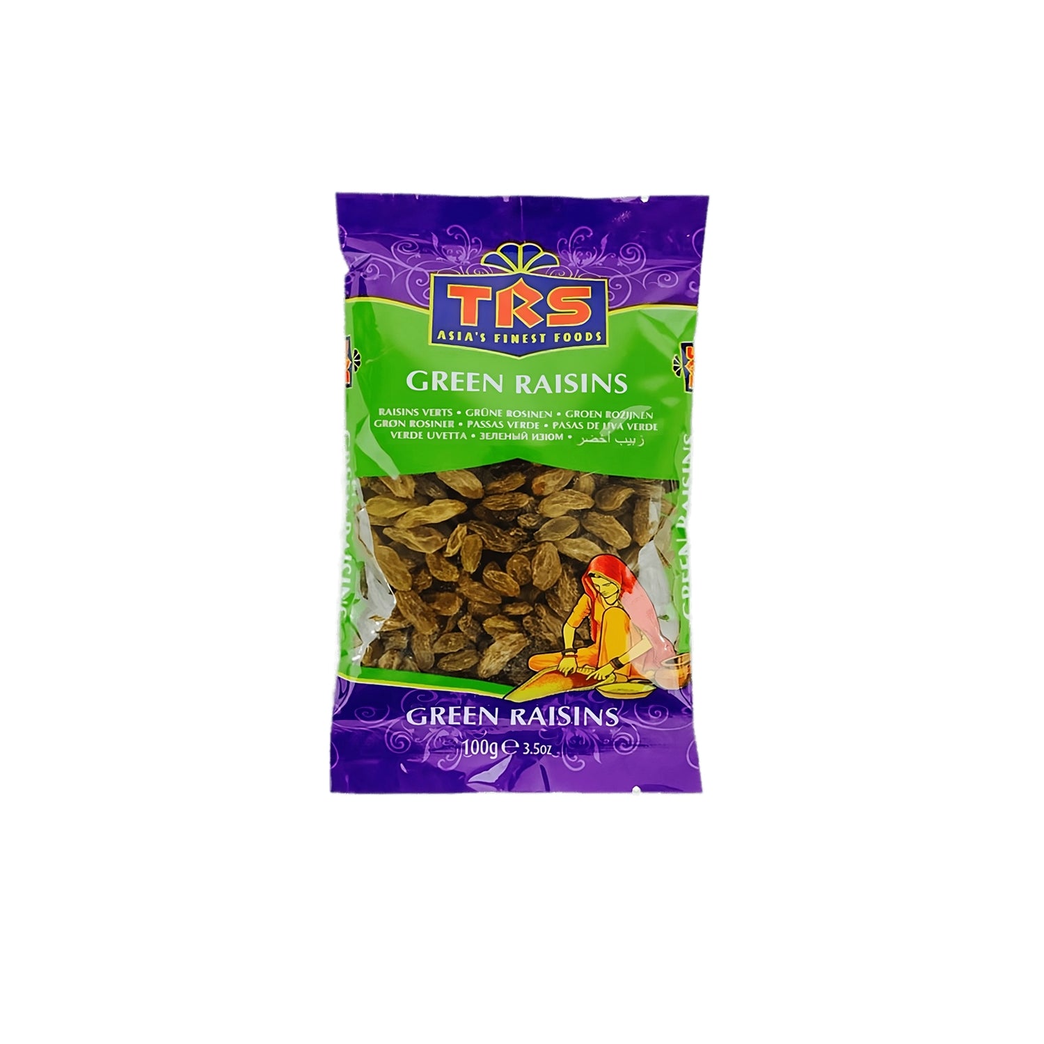 Raisins verts TRS en sachet de 100g