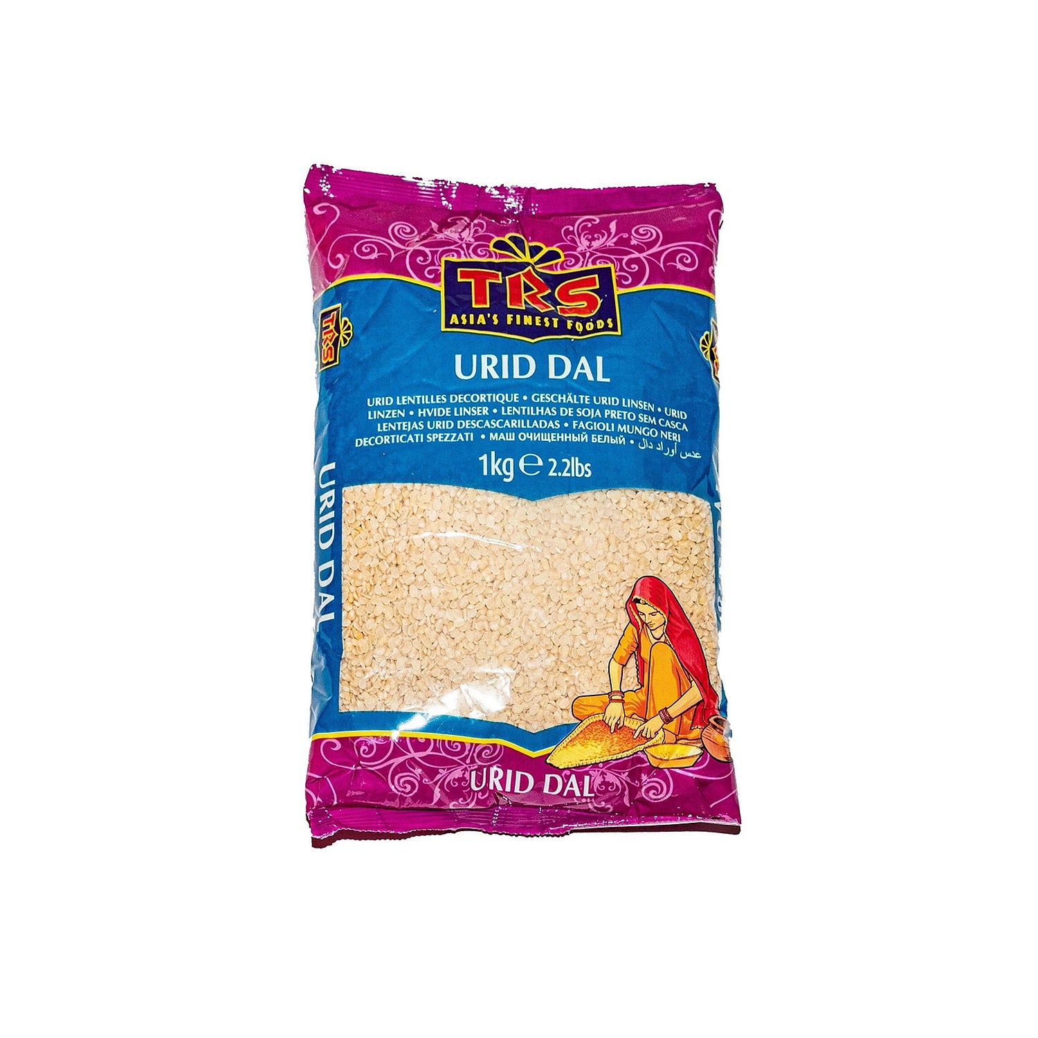 URID DAL WASHED légumineuses 1kg TRS