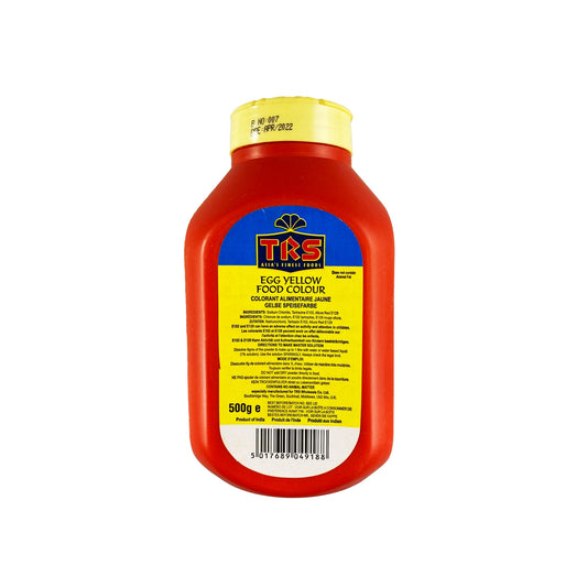 Colorant alimentaire jaune TRS 500g.