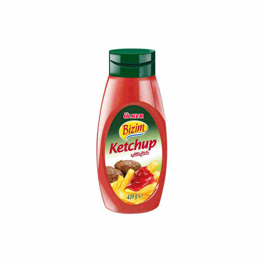 Ketchup Bizim 420g, sauce tomate savoureuse.