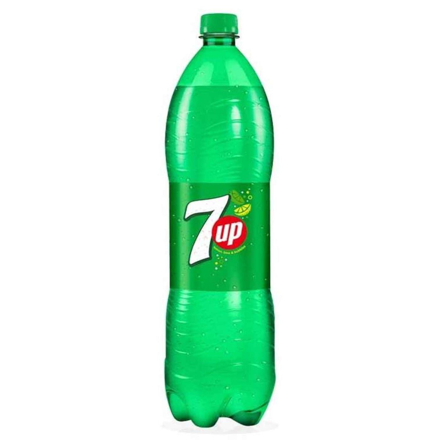 Bouteille de 7up 1,5L, soda citron-lime.