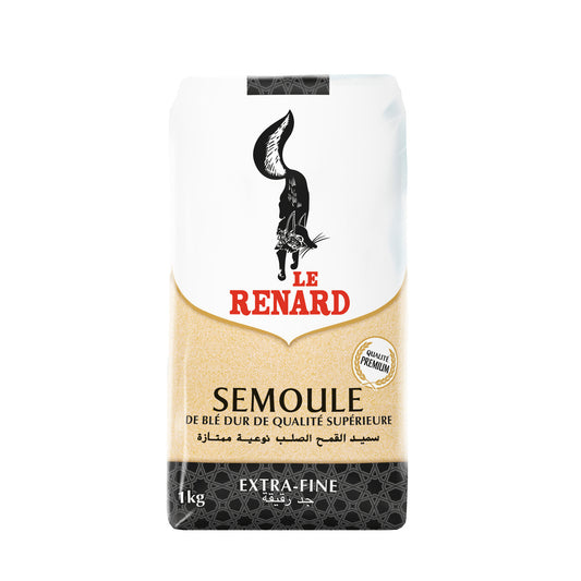 Semoule de blé extra fine Le Renard 1kg