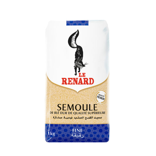 Semoule de Blé Fine Le Renard 1kg