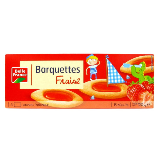 Barquette de fraises 120g B.F - Gâteau